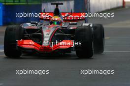 06.03.2007, Silverstone, England,  Lewis Hamilton (GBR), McLaren Mercedes, MP4-22 - Formula 1 Testing