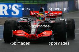 06.03.2007, Silverstone, England,  Lewis Hamilton (GBR), McLaren Mercedes, MP4-22 - Formula 1 Testing