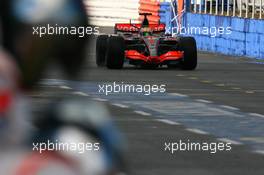 06.03.2007, Silverstone, England,  Lewis Hamilton (GBR), McLaren Mercedes, MP4-22 - Formula 1 Testing