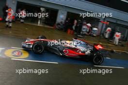 06.03.2007, Silverstone, England,  Lewis Hamilton (GBR), McLaren Mercedes, MP4-22 - Formula 1 Testing