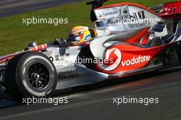 06.03.2007, Silverstone, England,  Lewis Hamilton (GBR), McLaren Mercedes, MP4-22  - Formula 1 Testing