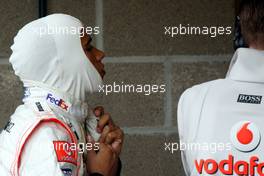 10.07.2007 Spa Francorchamps, Belgium,  Lewis Hamilton (GBR), McLaren Mercedes - Formula 1 Testing