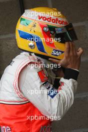 10.07.2007 Spa Francorchamps, Belgium,  Lewis Hamilton (GBR), McLaren Mercedes - Formula 1 Testing