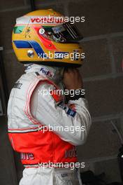 10.07.2007 Spa Francorchamps, Belgium,  Lewis Hamilton (GBR), McLaren Mercedes - Formula 1 Testing