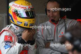 10.07.2007 Spa Francorchamps, Belgium,  Lewis Hamilton (GBR), McLaren Mercedes - Formula 1 Testing