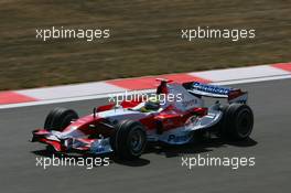 24.08.2007 Istanbul, Turkey,  Ralf Schumacher (GER), Toyota Racing, TF107 - Formula 1 World Championship, Rd 12, Turkish Grand Prix, Friday Practice