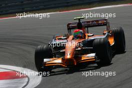 24.08.2007 Istanbul, Turkey,  Sakon Yamamoto (JPN), Spyker F1 Team, F8-VII - Formula 1 World Championship, Rd 12, Turkish Grand Prix, Friday Practice