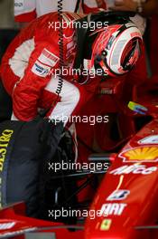 24.08.2007 Istanbul, Turkey,  Kimi Raikkonen (FIN), Räikkönen, Scuderia Ferrari - Formula 1 World Championship, Rd 12, Turkish Grand Prix, Friday Practice