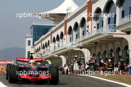 24.08.2007 Istanbul, Turkey,  Lewis Hamilton (GBR), McLaren Mercedes, MP4-22 - Formula 1 World Championship, Rd 12, Turkish Grand Prix, Friday Practice