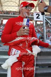 26.08.2007 Istanbul, Turkey,  Kimi Raikkonen (FIN), Räikkönen, Scuderia Ferrari - Formula 1 World Championship, Rd 12, Turkish Grand Prix, Sunday Pre-Race Grid