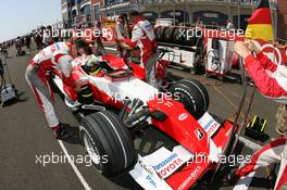 26.08.2007 Istanbul, Turkey,  Ralf Schumacher (GER), Toyota Racing - Formula 1 World Championship, Rd 12, Turkish Grand Prix, Sunday Pre-Race Grid