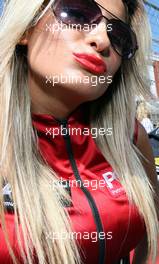 26.08.2007 Istanbul, Turkey,  Grid girl - Formula 1 World Championship, Rd 12, Turkish Grand Prix, Sunday Grid Girl