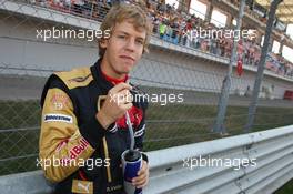 26.08.2007 Istanbul, Turkey,  Sebastian Vettel (GER), Scuderia Toro Rosso - Formula 1 World Championship, Rd 12, Turkish Grand Prix, Sunday Pre-Race Grid