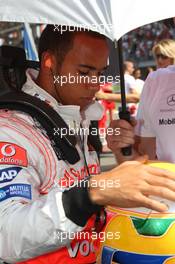 26.08.2007 Istanbul, Turkey,  Lewis Hamilton (GBR), McLaren Mercedes - Formula 1 World Championship, Rd 12, Turkish Grand Prix, Sunday Pre-Race Grid