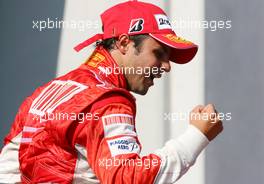 26.08.2007 Istanbul, Turkey,  Winner, 1st, Felipe Massa (BRA), Scuderia Ferrari, F2007 - Formula 1 World Championship, Rd 12, Turkish Grand Prix, Sunday Podium