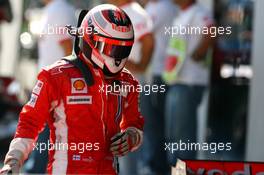 26.08.2007 Istanbul, Turkey,  2nd, Kimi Raikkonen (FIN), Räikkönen, Scuderia Ferrari, F2007 - Formula 1 World Championship, Rd 12, Turkish Grand Prix, Sunday Podium