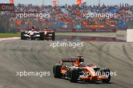 26.08.2007 Istanbul, Turkey,  Adrian Sutil (GER), Spyker F1 Team, F8-VII - Formula 1 World Championship, Rd 12, Turkish Grand Prix, Sunday Race