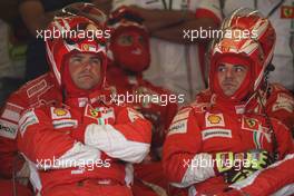 26.08.2007 Istanbul, Turkey,  Ferrari Mechanics pit stop crew - Formula 1 World Championship, Rd 12, Turkish Grand Prix, Sunday Race