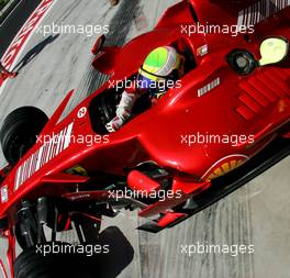 25.08.2007 Istanbul, Turkey,  Felipe Massa (BRA), Scuderia Ferrari, F2007 - Formula 1 World Championship, Rd 12, Turkish Grand Prix, Saturday Practice