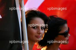 25.08.2007 Istanbul, Turkey,  Grid Girls - Formula 1 World Championship, Rd 12, Turkish Grand Prix, Saturday