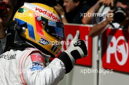25.08.2007 Istanbul, Turkey,  2nd, Lewis Hamilton (GBR), McLaren Mercedes, MP4-22 - Formula 1 World Championship, Rd 12, Turkish Grand Prix, Saturday Qualifying
