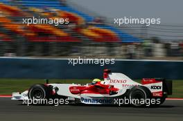 25.08.2007 Istanbul, Turkey,  Ralf Schumacher (GER), Toyota Racing, TF107 - Formula 1 World Championship, Rd 12, Turkish Grand Prix, Saturday Practice