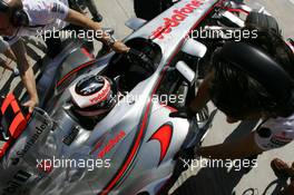 25.08.2007 Istanbul, Turkey,  Fernando Alonso (ESP), McLaren Mercedes, MP4-22 - Formula 1 World Championship, Rd 12, Turkish Grand Prix, Saturday Practice