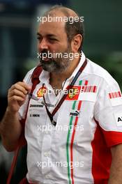 25.08.2007 Istanbul, Turkey,  Gilles Simon (FRA), Scuderia Ferrari, Head of Engine Department - Formula 1 World Championship, Rd 12, Turkish Grand Prix, Saturday