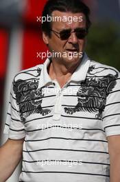 25.08.2007 Istanbul, Turkey,  Hans Mahr (GER), Manager of Ralf Schumacher - Formula 1 World Championship, Rd 12, Turkish Grand Prix, Saturday
