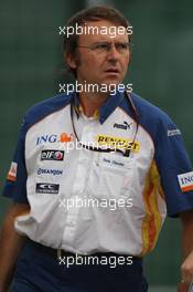 25.08.2007 Istanbul, Turkey,  Denis Chevrier (FRA), Head of Trackside Operations - Formula 1 World Championship, Rd 12, Turkish Grand Prix, Saturday