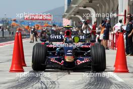 25.08.2007 Istanbul, Turkey,  Sebastian Vettel (GER), Scuderia Toro Rosso, STR02 - Formula 1 World Championship, Rd 12, Tutrkish Grand Prix, Saturday Practice