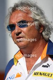 25.08.2007 Istanbul, Turkey,  Flavio Briatore (ITA), Renault F1 Team, Team Chief, Managing Director - Formula 1 World Championship, Rd 12, Turkish Grand Prix, Saturday