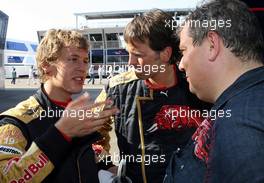 26.08.2007 Istanbul, Turkey,  Sebastian Vettel (GER), Scuderia Toro Rosso and Giorgio Ascanelli (ITA), Scuderia Toro Rosso, Technical Director - Formula 1 World Championship, Rd 12, Turkish Grand Prix, Sunday