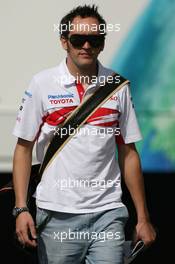 26.08.2007 Istanbul, Turkey,  Franck Montagny (FRA), Test Driver, Toyota F1 Team - Formula 1 World Championship, Rd 12, Turkish Grand Prix, Sunday