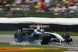 15.06.2007 Indianapolis, USA,  Nico Rosberg (GER), WilliamsF1 Team, FW29 - Formula 1 World Championship, Rd 7, United States Grand Prix, Friday Practice