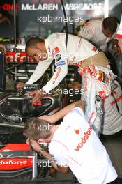 15.06.2007 Indianapolis, USA,  Lewis Hamilton (GBR), McLaren Mercedes - Formula 1 World Championship, Rd 7, United States Grand Prix, Friday Practice