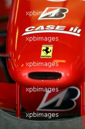 15.06.2007 Indianapolis, USA,  Feature of a Ferrari Nose - Formula 1 World Championship, Rd 7, United States Grand Prix, Friday