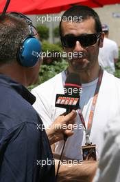 15.06.2007 Indianapolis, USA,  Dario Franchitti (GBR), Winner of the Indy 500 2007 - Formula 1 World Championship, Rd 7, United States Grand Prix, Friday