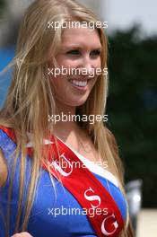 15.06.2007 Indianapolis, USA,  girls in the paddock - Formula 1 World Championship, Rd 7, United States Grand Prix, Friday