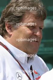 15.06.2007 Indianapolis, USA,  Norbert Haug (GER), Mercedes, Motorsport chief - Formula 1 World Championship, Rd 7, United States Grand Prix, Friday