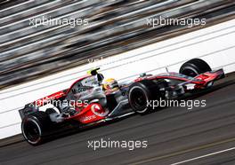 15.06.2007 Indianapolis, USA,  Lewis Hamilton (GBR), McLaren Mercedes  - Formula 1 World Championship, Rd 7, United States Grand Prix, Friday
