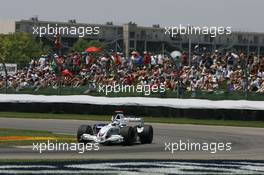 15.06.2007 Indianapolis, USA,  Nick Heidfeld (GER), BMW Sauber F1 Team, F1.07 - Formula 1 World Championship, Rd 7, United States Grand Prix, Friday Practice