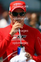 15.06.2007 Indianapolis, USA,  Kimi Raikkonen (FIN), Räikkönen, Scuderia Ferrari - Formula 1 World Championship, Rd 7, United States Grand Prix, Friday Practice