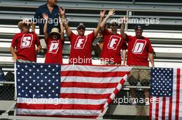 15.06.2007 Indianapolis, USA,  Race fans - Formula 1 World Championship, Rd 7, United States Grand Prix, Friday
