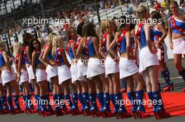 17.06.2007 Indianapolis, USA,  Grid girl - Formula 1 World Championship, Rd 7, United States Grand Prix, Sunday Grid Girl