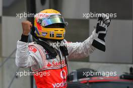 17.06.2007 Indianapolis, USA,  1st place Lewis Hamilton (GBR), McLaren Mercedes - Formula 1 World Championship, Rd 7, United States Grand Prix, Sunday Podium