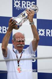 17.06.2007 Indianapolis, USA,  Dr. Dieter Zetsche (GER), Chairman of Daimler - Formula 1 World Championship, Rd 7, United States Grand Prix, Sunday Podium