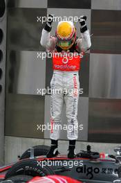 17.06.2007 Indianapolis, USA,  1st place Lewis Hamilton (GBR), McLaren Mercedes - Formula 1 World Championship, Rd 7, United States Grand Prix, Sunday Podium