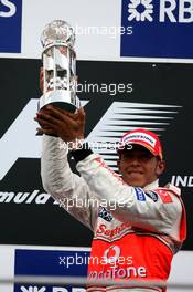 17.06.2007 Indianapolis, USA,  1st place Lewis Hamilton (GBR), McLaren Mercedes - Formula 1 World Championship, Rd 7, United States Grand Prix, Sunday Podium