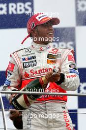 17.06.2007 Indianapolis, USA,  1st place Lewis Hamilton (GBR), McLaren Mercedes - Formula 1 World Championship, Rd 7, United States Grand Prix, Sunday Podium